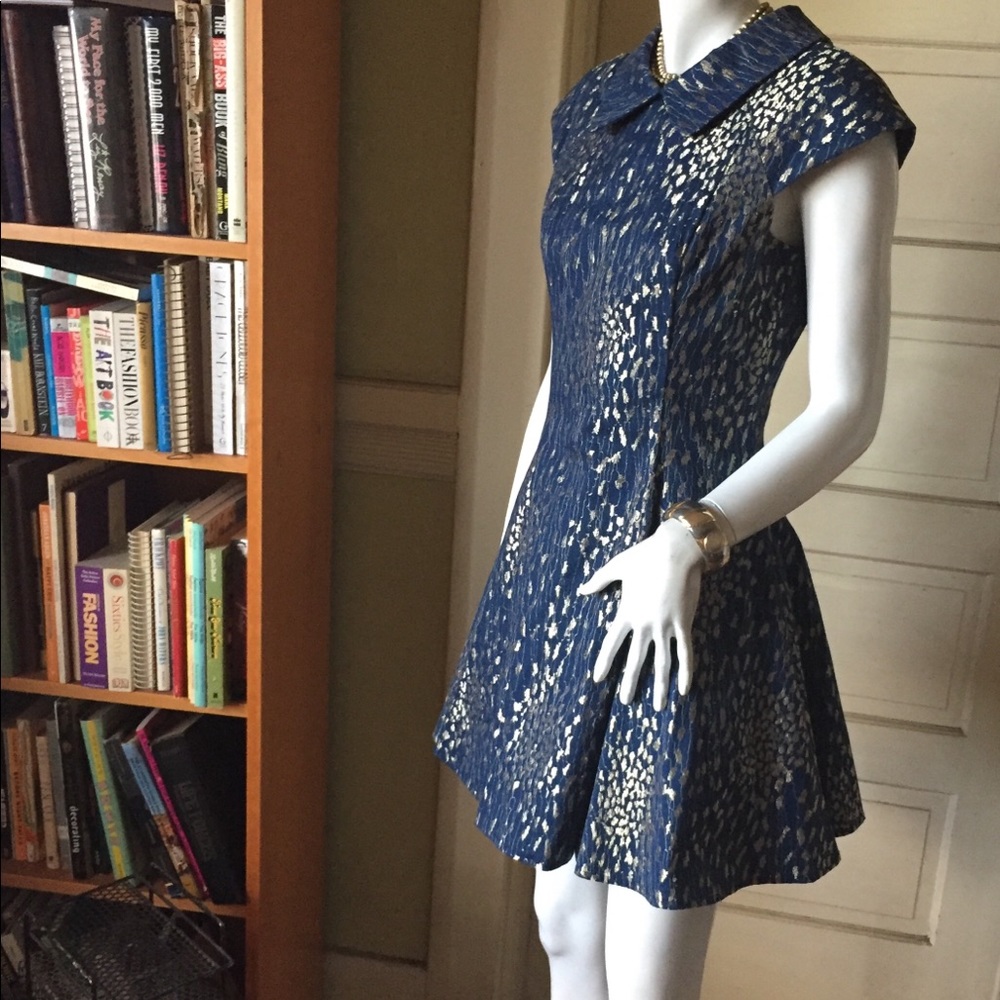 Chi Chi London blue and gold